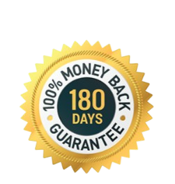 180 Days Money Back Guarantee