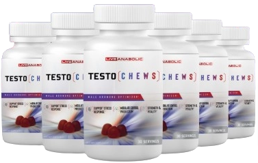 TestoChews 6 Bottles